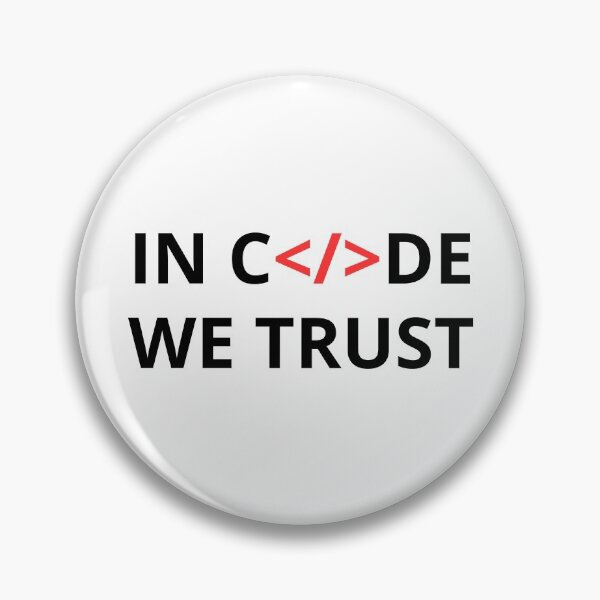Item preview, In Code We Trust designed and sold by lukassfr.