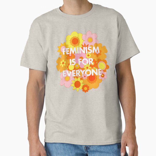 Artikel-Vorschau von Feminismus ist für alle Groovy Floral Print - The Peach Fuzz, designt und verkauft von Elizabeth Hudy.