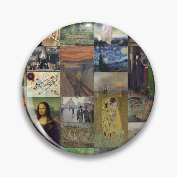 Item preview, Famous Paintings designed and sold by Montage-Madness.