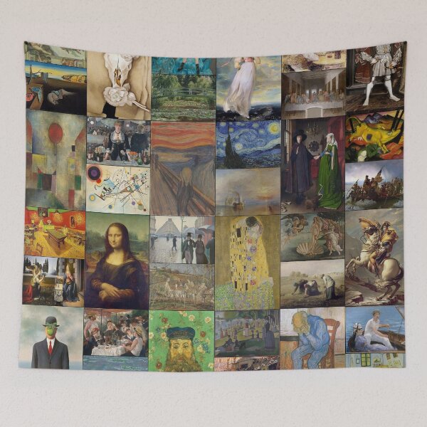 Item preview, Famous Paintings designed and sold by Montage-Madness.