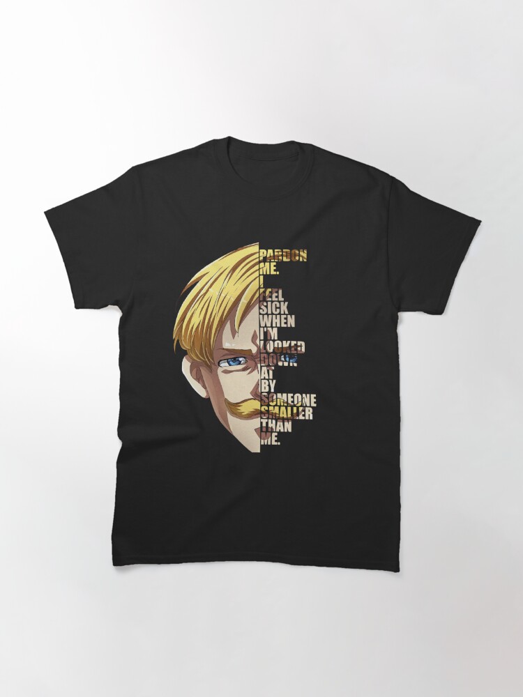 escanor t shirt amazon