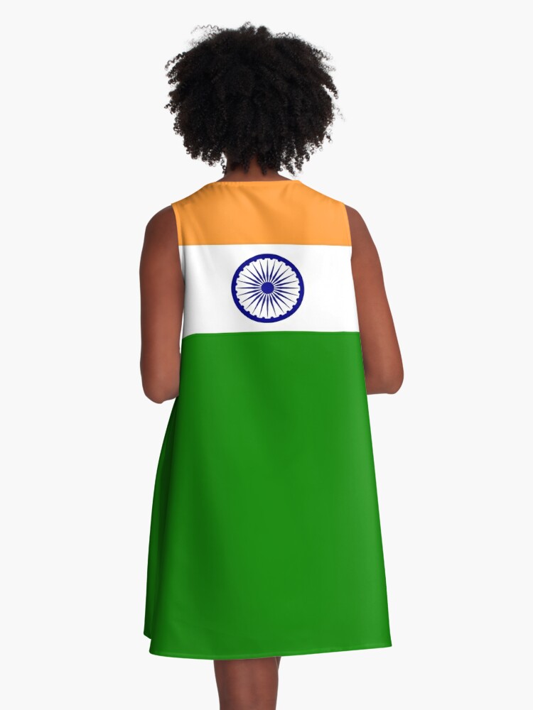 Happy Young Woman Wearing Traditional White Dress Weaving Indian Flag  Outdoor At Park Celebrating Independence Day Or Republic Day Stock Photo -  Download Image Now - iStock