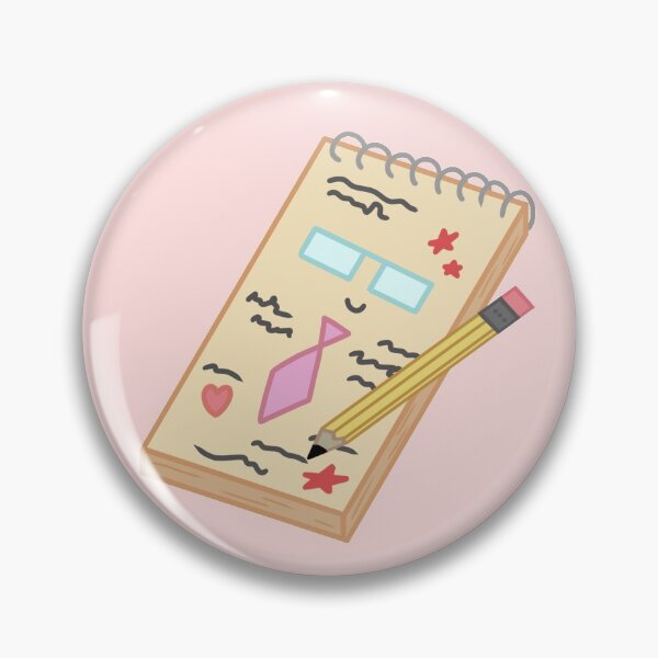 Item preview, Doodle Notepad Logo | Sanders Sides designed and sold by Glitch4Nov.