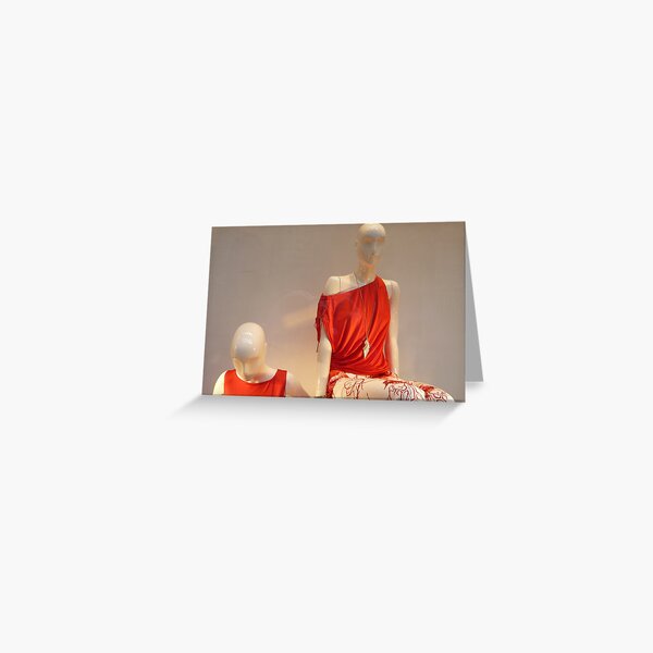 Manekeen F Greeting Card