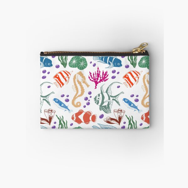 Item preview, pretty sea fishes and corals pattern designed and sold by AsyaTury.