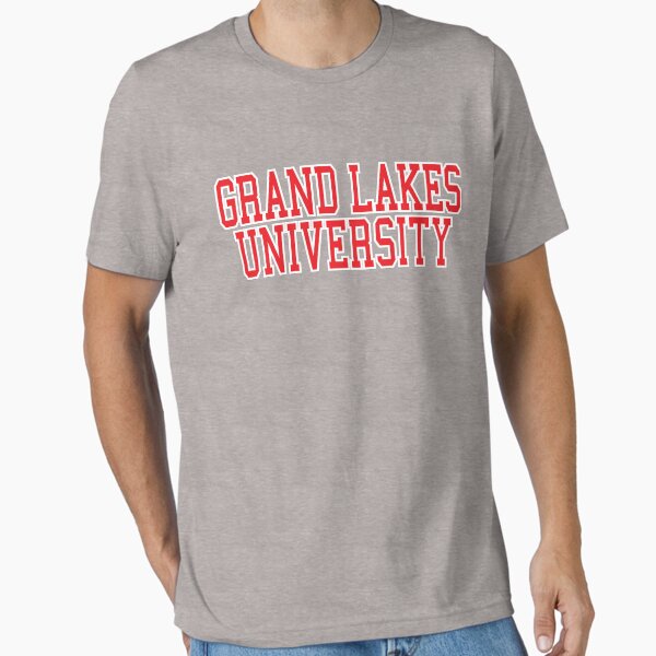 Vista previa del artículo con la obra «Universidad de Grand Lakes», diseñado y vendido por RockApparel.