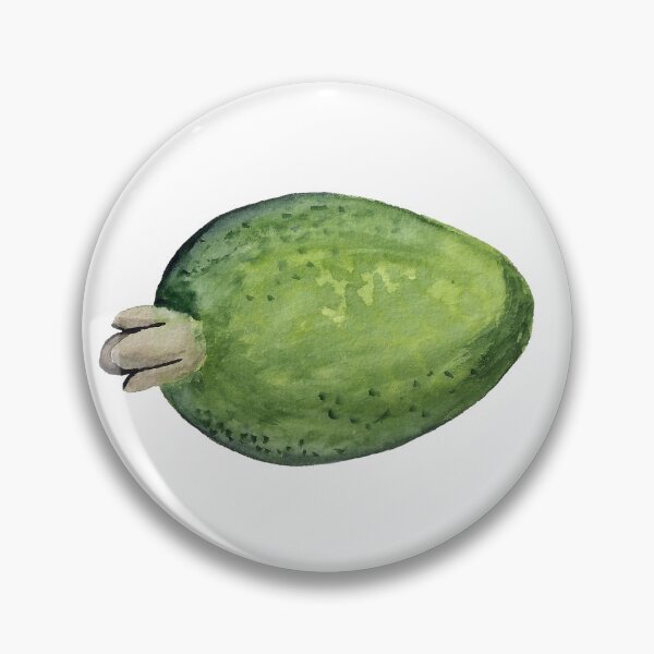Item preview, Watercolor image of feijoa  designed and sold by Shoshina.