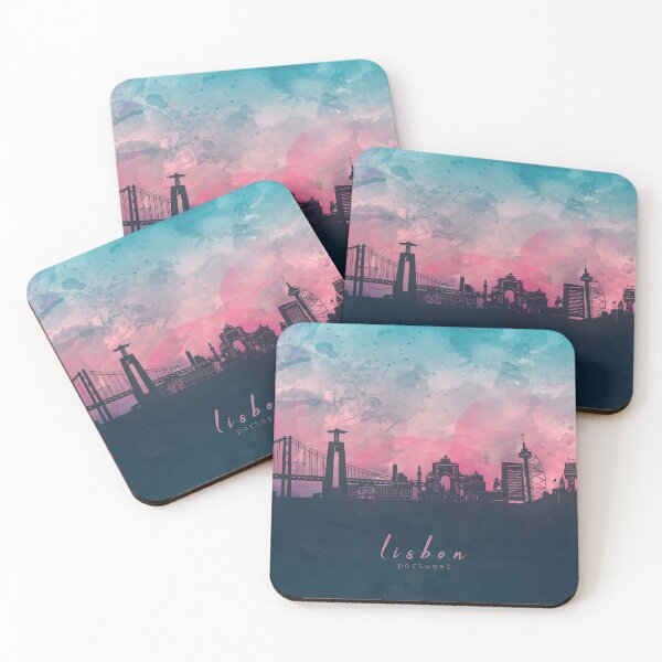 Item preview, lisbon skyline designed and sold by BekimART2.