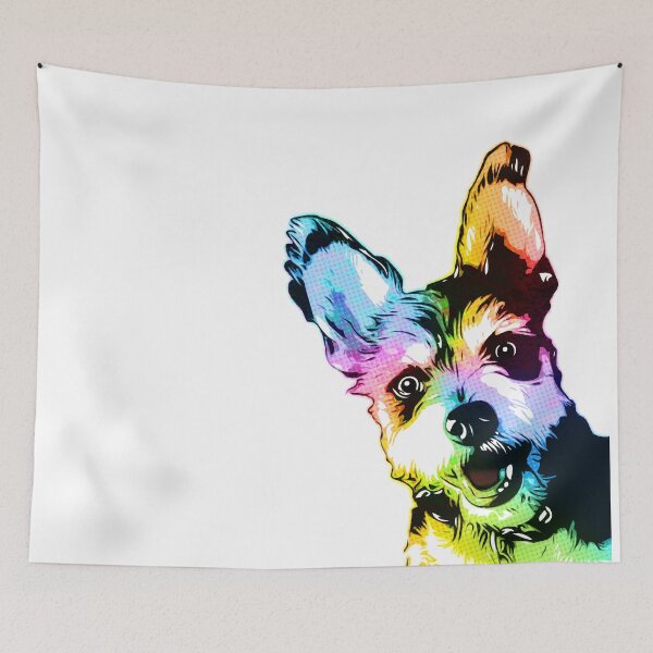 Item preview, Bunker the Dog | Pop Art designed and sold by williamcuccio.