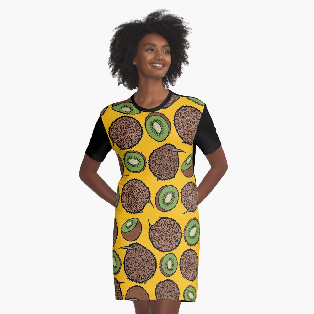 Item preview, Graphic T-Shirt Dress designed and sold by Nemki.