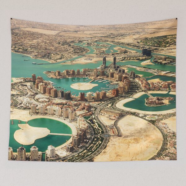 Item preview, doha aerial view designed and sold by franckreporter.