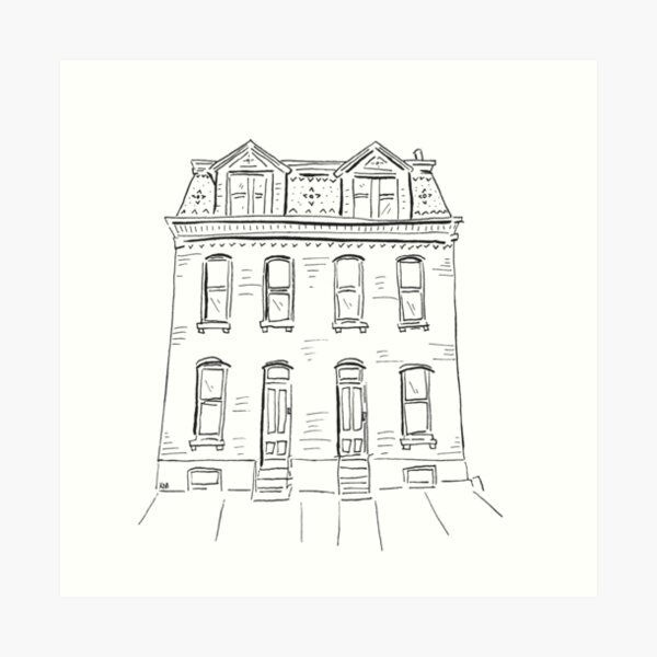 2020 03 30 Building Art Print