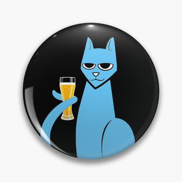 Item preview, Cat w/ Beer designed and sold by BeringerTwit.