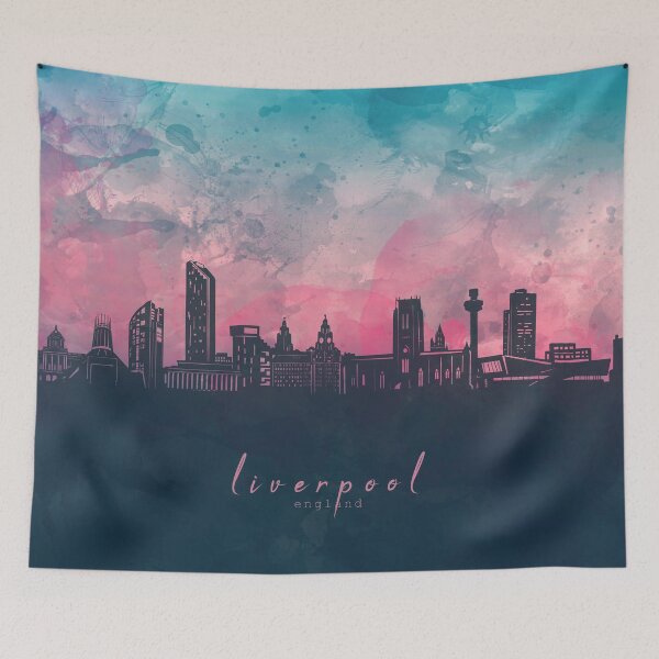 Item preview, liverpool skyline  designed and sold by BekimART2.
