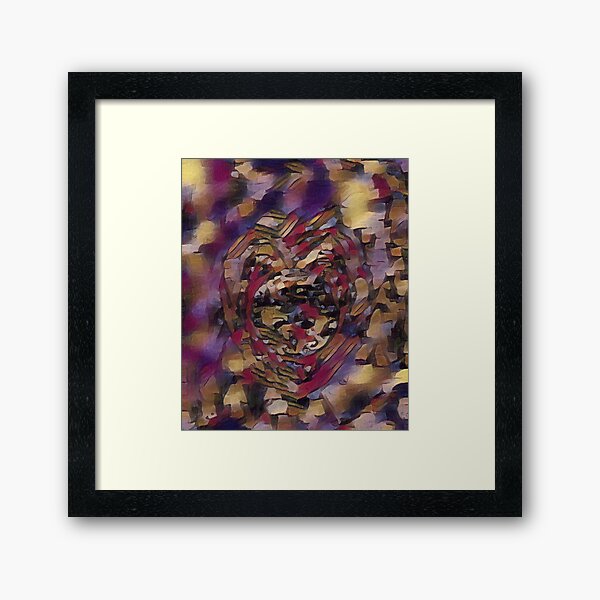 Spread the Love around the World #18 Helping People Heal xx Designed & Created by © Janet Watson Art Framed Art Print