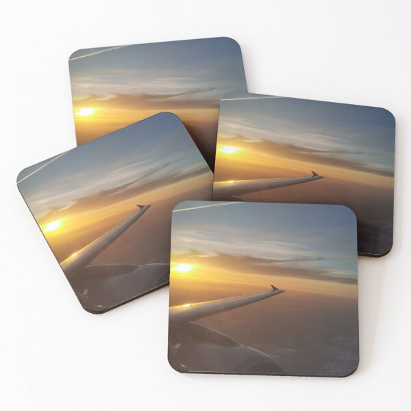 Item preview, Airplane, dreams in the air, sunset at 10000 meters designed and sold by AngelicDiAngelo.