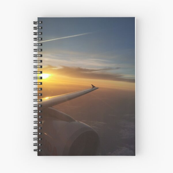 Item preview, Airplane, dreams in the air, sunset at 10000 meters designed and sold by AngelicDiAngelo.