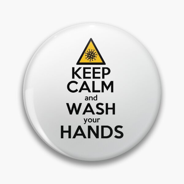Item preview, Keep calm and wash your hands designed and sold by Smurnov.