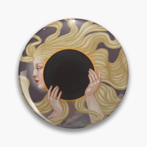 Item preview, Dama del eclipse solar designed and sold by misellapuella.