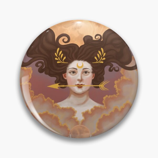 Aperçu de l'œuvre Dame de la moisson et lune de chasseur créée et vendue par misellapuella.