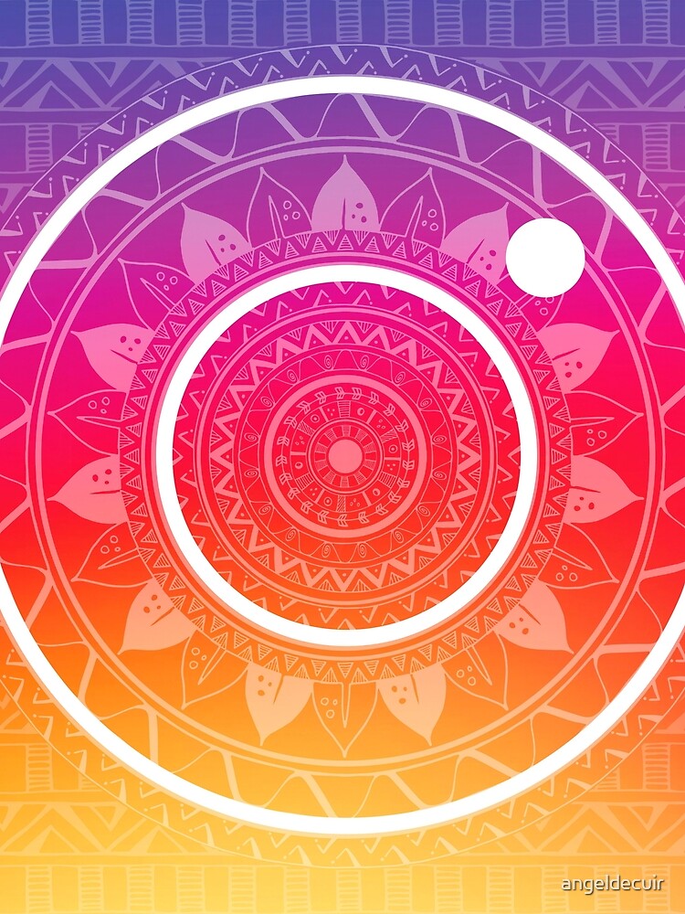 Boho Mandalagram de angeldecuir
