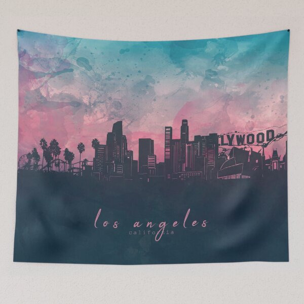 Item preview, los angeles skyline designed and sold by BekimART2.