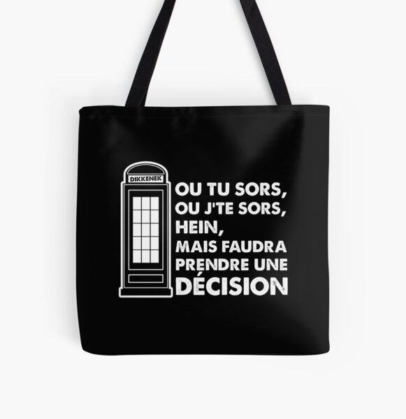 Either You Go Out Or I Go Out Dikkenek Tote Bag By Grafeek Redbubble