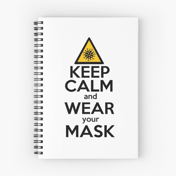 Item preview, Keep calm and wear your mask designed and sold by Smurnov.