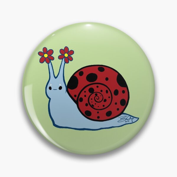 Item preview, Ladybug Snail designed and sold by biimyselfandi.