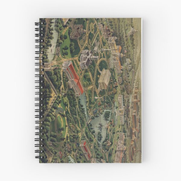 Item preview, Vintage Nashville Centennial Park Map (1897) designed and sold by BravuraMedia.