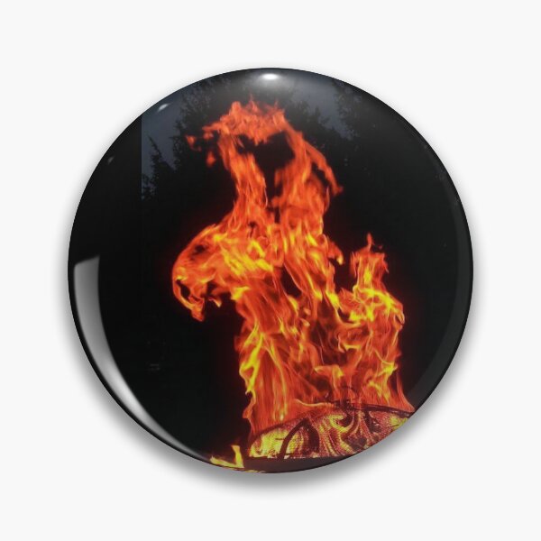 Item preview, Screaming Firehawk rising from the campfire designed and sold by nfssmith.