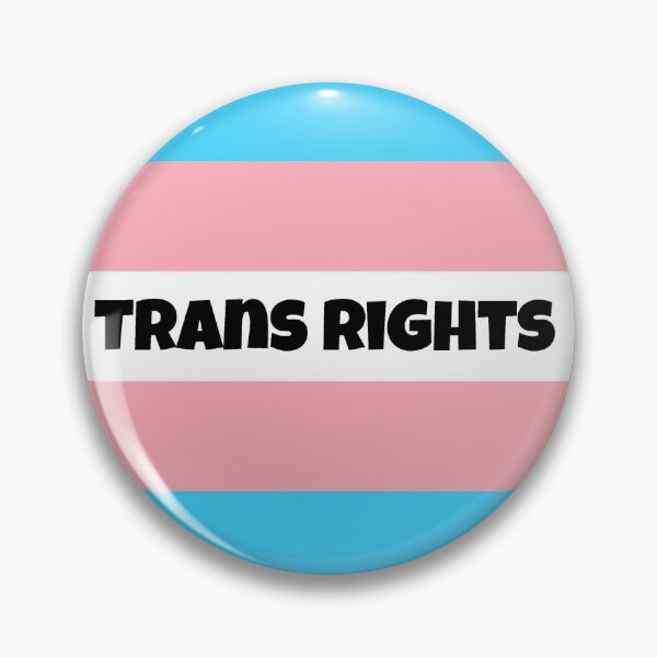 Item preview, Trans Rights trans flag designed and sold by awkwardmerch.