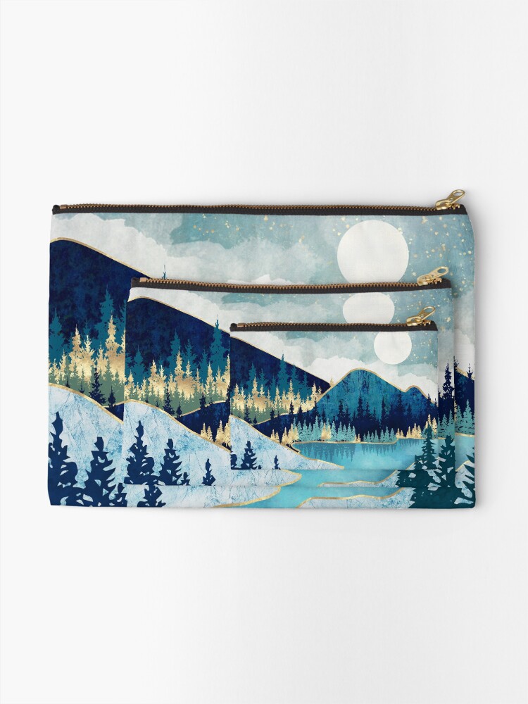 Alternate view of Morning Stars Zipper Pouch
