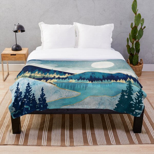 Morning Stars Throw Blanket