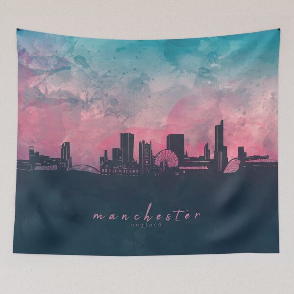 Item preview, manchester skyline designed and sold by BekimART2.