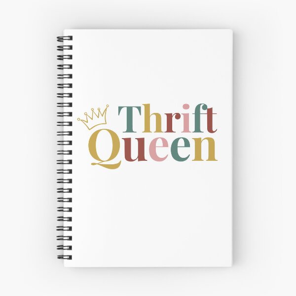 Item preview, "THRIFT QUEEN" for thrifter ( Colorful Rainbow ) designed and sold by bohovibes.