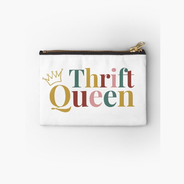Item preview, "THRIFT QUEEN" for thrifter ( Colorful Rainbow ) designed and sold by bohovibes.