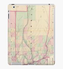 Vintage Map of Nebraska (1874) iPad Case/Skin