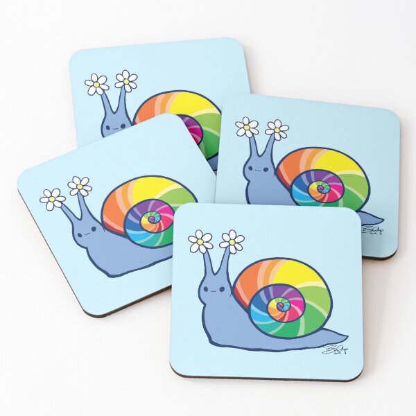Item preview, Rainbow Snail designed and sold by biimyselfandi.
