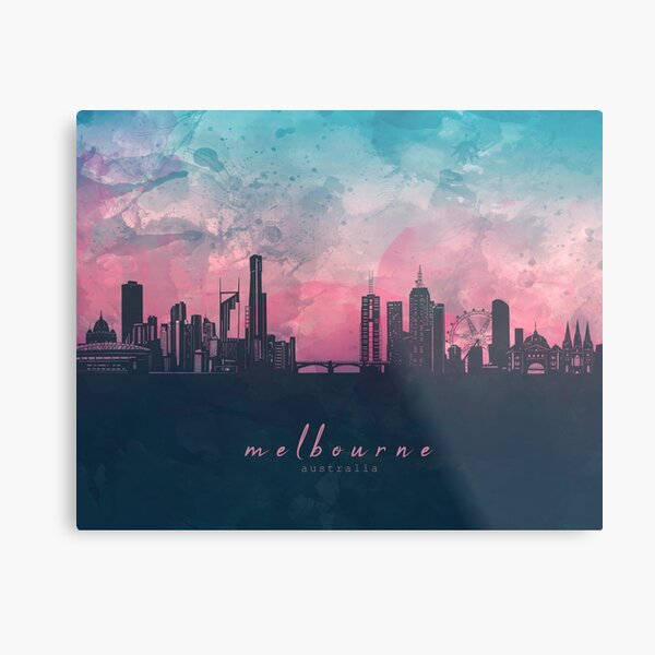 Item preview, melbourne skyline designed and sold by BekimART2.