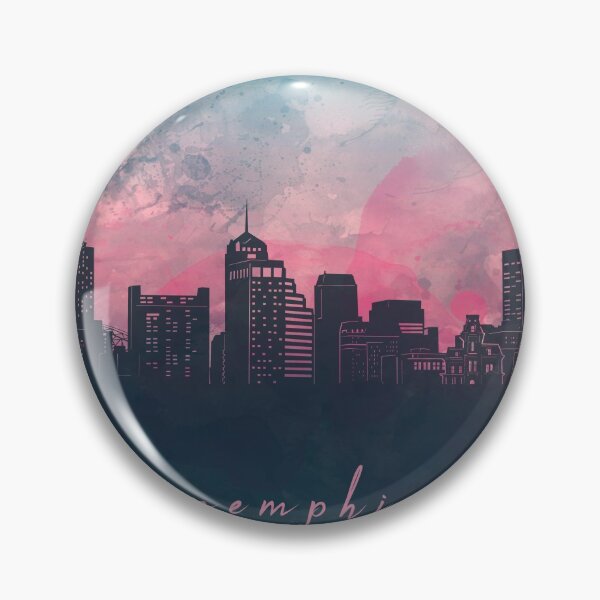 Item preview, memphis skyline designed and sold by BekimART2.