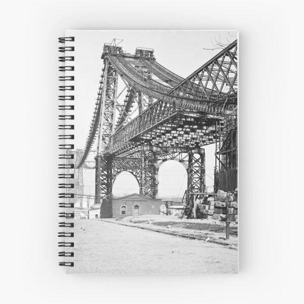 Item preview, Vintage Photograph of the Williamsburg Bridge designed and sold by BravuraMedia.