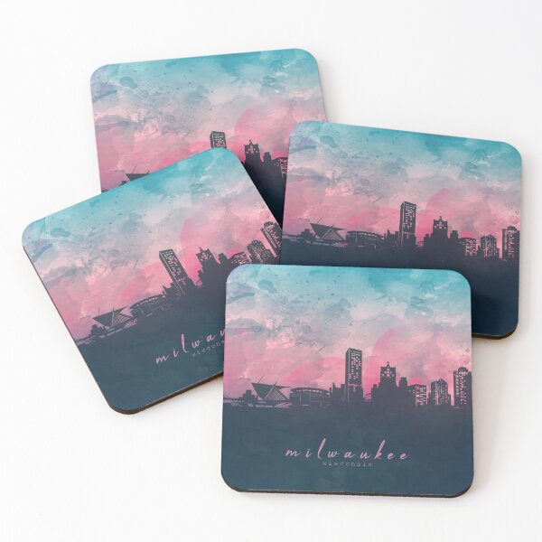 Item preview, milwaukee skyline designed and sold by BekimART2.