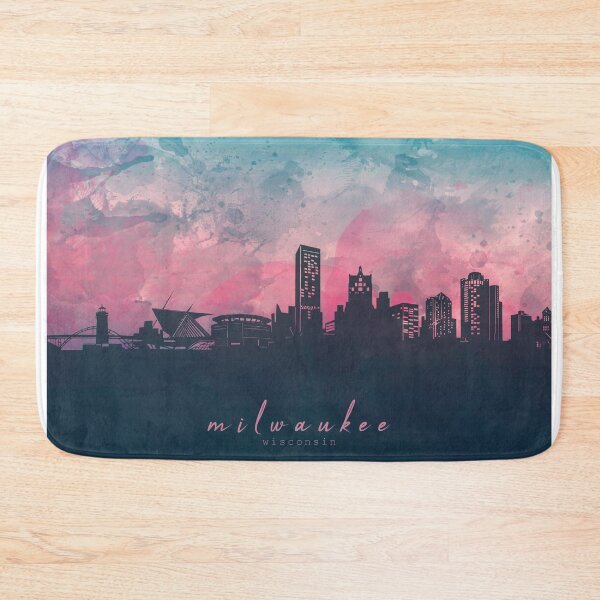Item preview, milwaukee skyline designed and sold by BekimART2.
