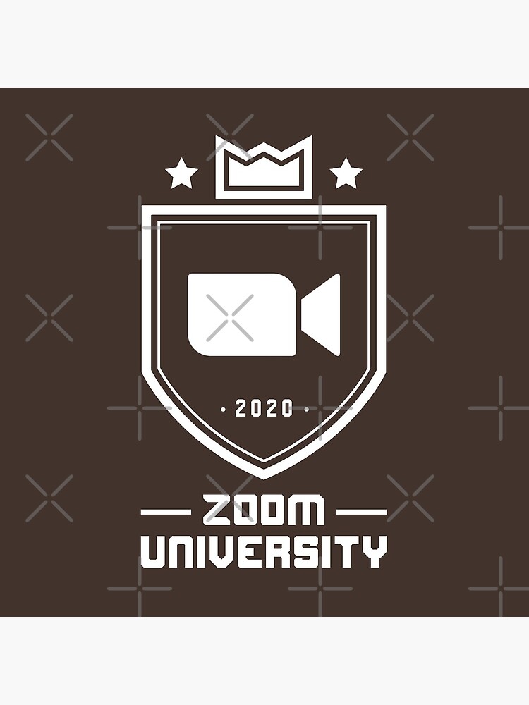 zoom logo aesthetic brown