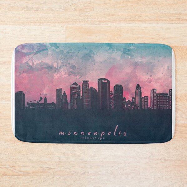 Item preview, minneapolis skyline designed and sold by BekimART2.