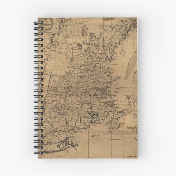Item preview, Vintage Map of The New England Coast (1771) designed and sold by BravuraMedia.