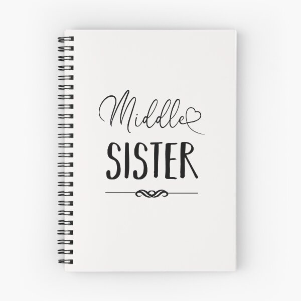 Item preview, Middle Sister - partner look sister gift designed and sold by Victorias-Art.