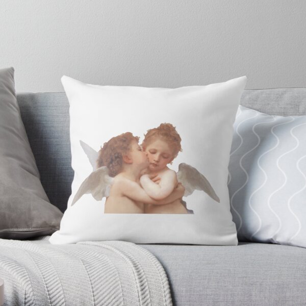 L'Amour et Psyché, enfants Throw Pillow