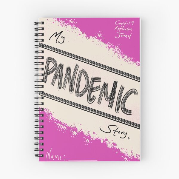 Item preview, COVID-19 JOURNAL (PINK) designed and sold by Hendré Basson.